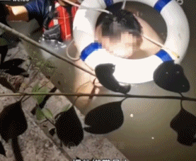 怎么吃到水下了gif搞笑图片