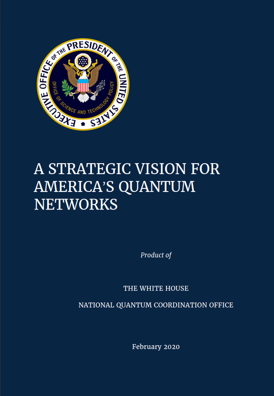 白宫发布战略构想：美国将开辟量子互联网