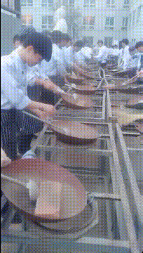 新东方的硬核训练-搞笑gif动态图片-izike