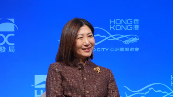 2026 年 1 月 27 日周二，中国香港，亚洲金融论坛现场，香港交易及结算所有限公司（港交所）行政总裁陈翊庭。