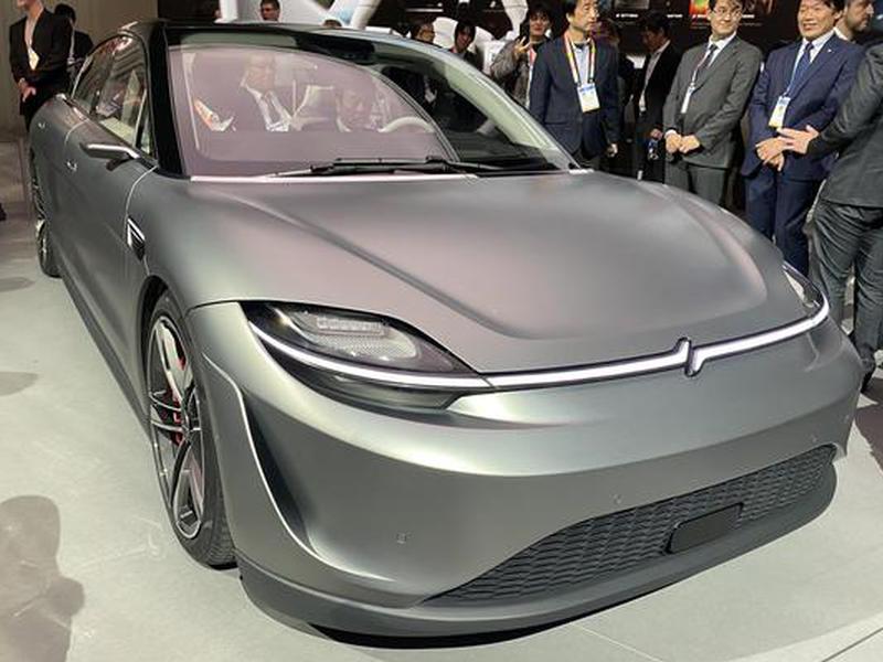 索尼首款电动车VISION-S现场图赏