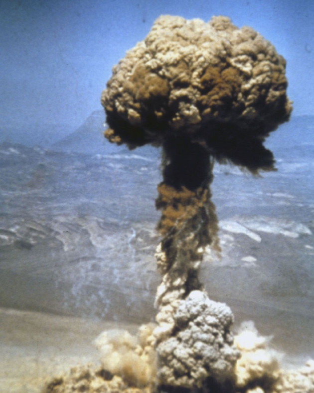40年代的一次核试爆。