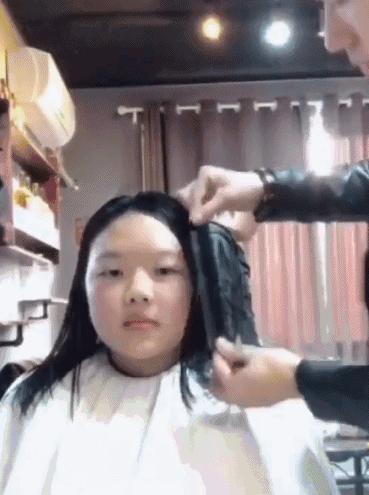 换头型堪比整容-搞笑gif动态图片 - izike-izike