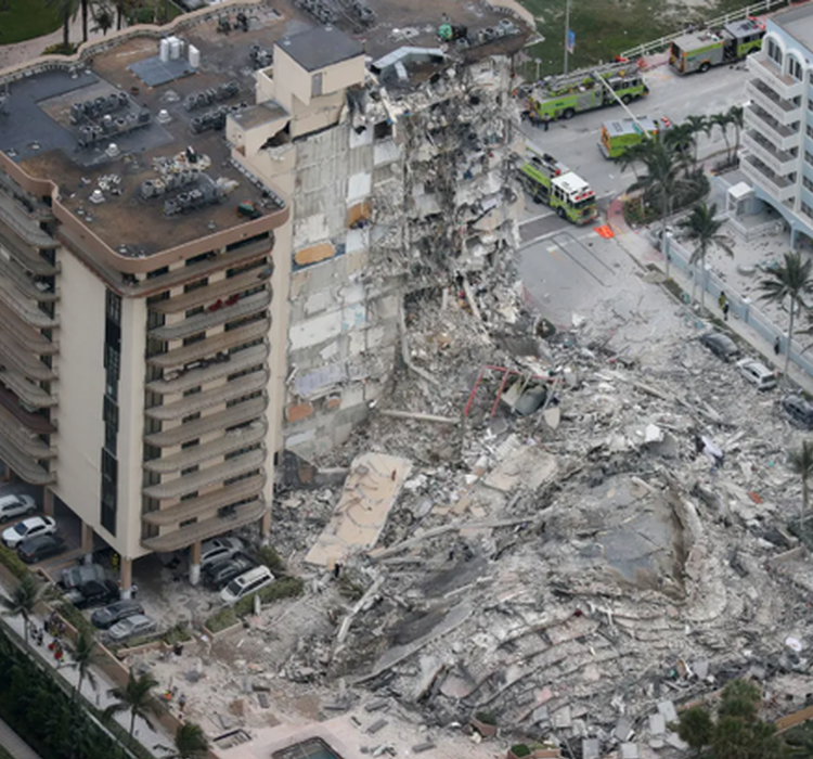 迈阿密12层大楼倒塌159人被埋！黄金救援期，搜寻机器人为什么没用？