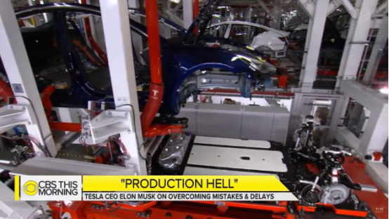 外媒报道称特斯拉工厂为“生产地狱”