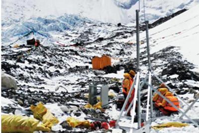 揭秘5G上珠峰：5.8吨光缆靠人扛 发电机用帐篷保暖