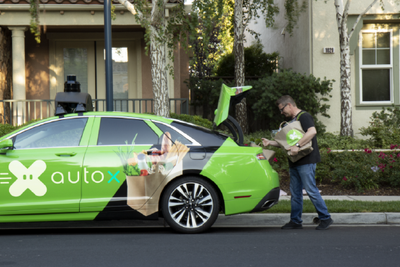 AutoX获第二张加州全无人驾驶牌照：车内可不设安全员