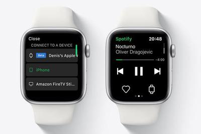 Spotify的Apple Watch版不再是遥控器了