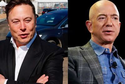 成为世界首富后马斯克再开嘲讽模式！Twitter上留言为贝索斯颁发银牌