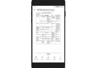 微软Office安卓内测版更新，带来全新PDF浏览/编辑界面
