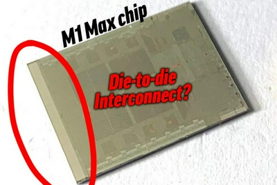 苹果M1 Max芯片包含隐藏部分，有望组成多芯片MCM封装