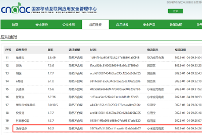 渤海证券App涉嫌隐私不合规被点名，IPO年前刚获新进展