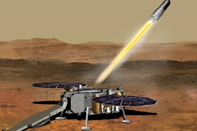 NASA将开发首枚从火星发射的小火箭，送样本回地球