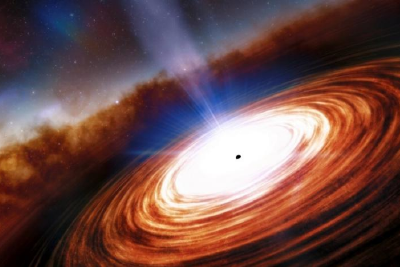 星系中心高速外流在百光年尺度上“加速”