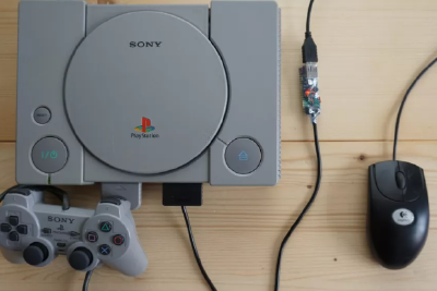 索尼PlayStation初代用上鼠标，项目软件已开源