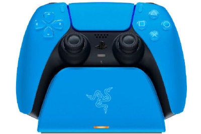 雷蛇发布PS5手柄专用雷蛇快充底座 蓝、紫、粉配色