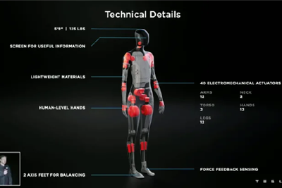 马斯克又来改变世界 擎天柱机器人价值将超过特斯拉电动车？