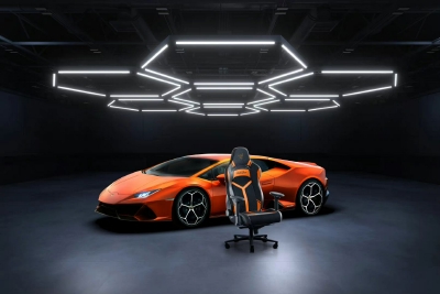 雷蛇水神专业版兰博基尼限定款电竞椅发布，约9300元