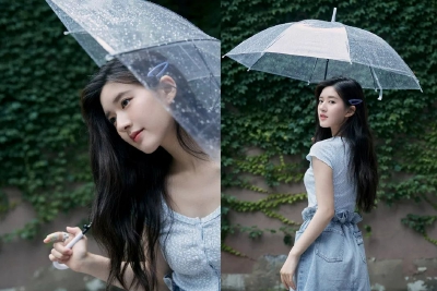 拍照不会摆pose？一把伞就够了