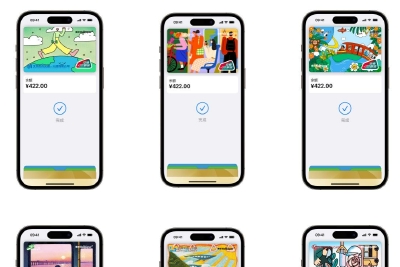 Apple Pay快捷交通卡绿色出行双重惊喜：手绘卡面+自动充值服务到来