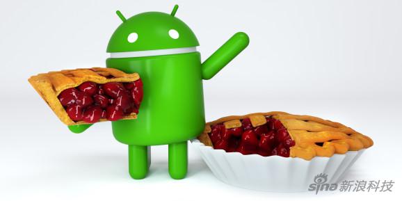 每一代Android系统都用一种甜品做代号，9.0是Pie（馅饼）