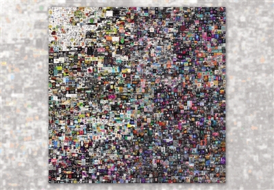 纯数字作品“Everydays:The First 5000 Days”以近7000万美元的价格成交,刷新了数字艺术品的拍卖纪录。