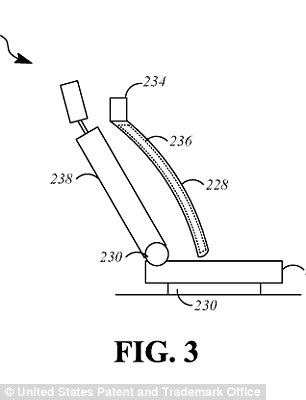 苹果关于汽车座椅的专利