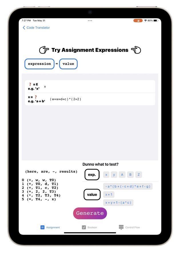 张佰一获奖作品《Code Translator》