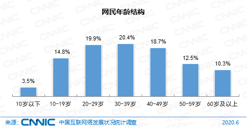 图 25 网民年龄结构