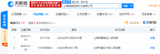 熊猫互娱法定代表人龙飞被限制消费