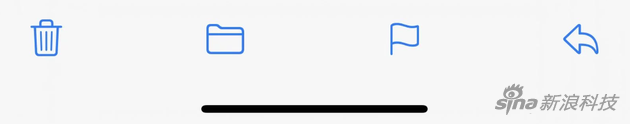 邮件App工具栏回归iOS 12那个布局