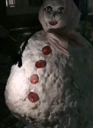 冬季惊魂之夜gif搞笑图片