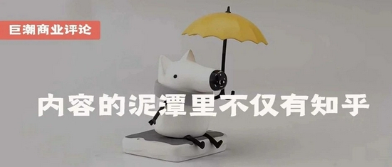 内容的泥潭里不仅有知乎