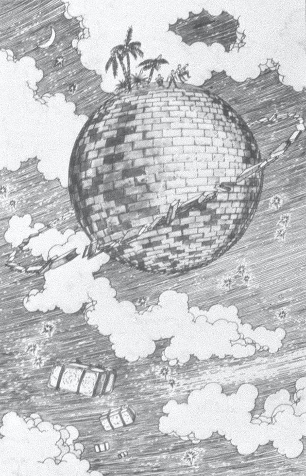 小说作品中最早出现的虚构空间站——砖月。