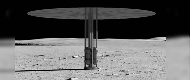 要在月球上生活和工作，人类需要大量电能，而月球没有电网，虽然许多创造性方案有望解决这个难题，但多年以来，美国宇航局将核裂变发电站作为未来宇航员殖民地最实用电力解决方案，目前，美国宇航局计划未来在月球表面建造一个核反应堆用于发电。