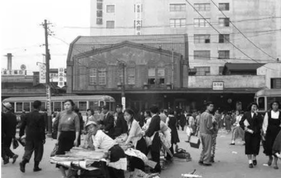 1955年的东京涩谷区