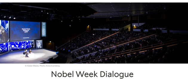 2019年“诺贝尔周对话”。截图自诺贝尔奖官网