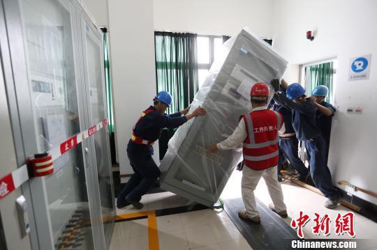 特斯拉上海工厂220千伏电力配套工程5日已进入攻坚阶段。张亨伟 摄