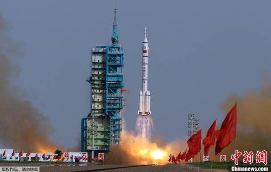  Data picture: Long March 2F Rocket Source: China News Network