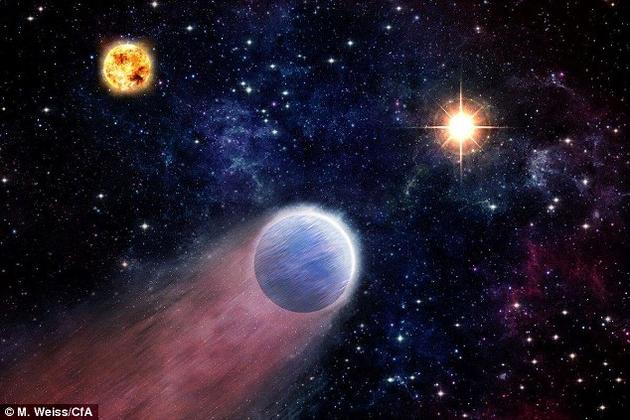 一项新研究指出，高能粒子爆发或许影响了整个宇宙中行星的形成方式。从超大质量黑洞中喷射出的高能粒子能够剥除“迷你海王星”表面厚厚的大气层，露出中央的岩质内核，形成所谓的“超级地球”。