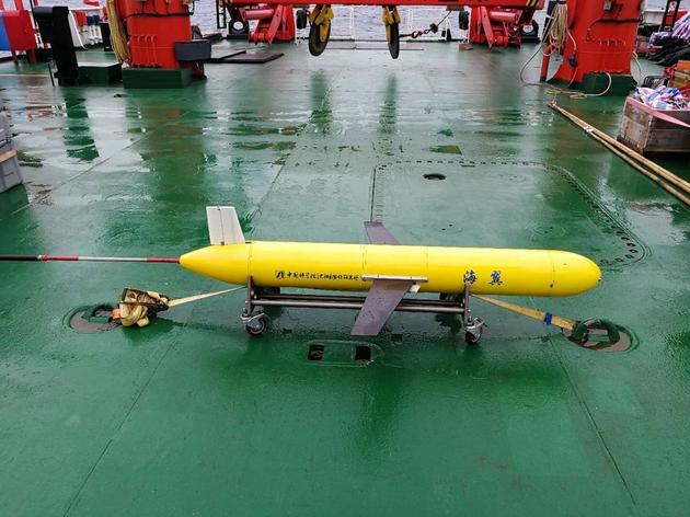 我国自主研发海翼水下滑翔机首次印度洋实现应用