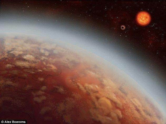 此前曾有专家指出，这些体积超过地球十倍的天体也许能够为生命的基本组件提供支持。图为2015年发现的“超级地球”K2-18b的概念图。
