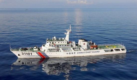 日媒:2艘中国海警船现身钓鱼岛海域 接近日本渔