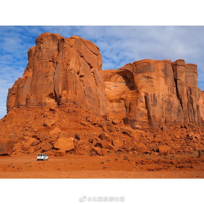 纳瓦霍族保留地中的纪念碑谷