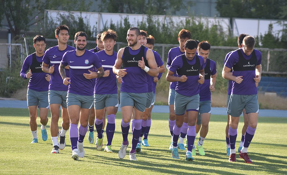 高清-天津津门虎重新集中 全队士气高涨