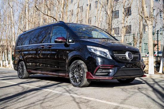 奔驰巴博斯版v260商务车 国六最新报价