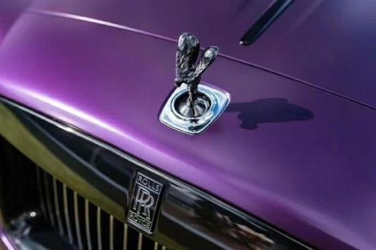 实拍店内紫色劳斯莱斯库里南减10-30万