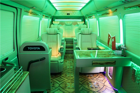 丰田考斯特9座白金版 高端豪华商务车_天津汽车网_新浪汽车_新浪网