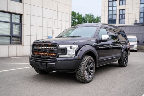 福特勇猛者尊享越野版港口改装效果图