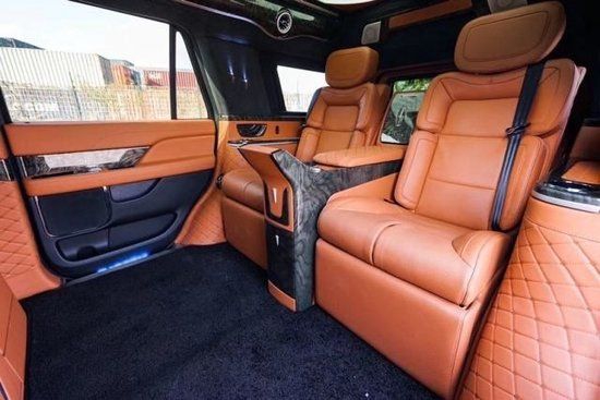 2023款林肯领航员后排改装独立航空座椅